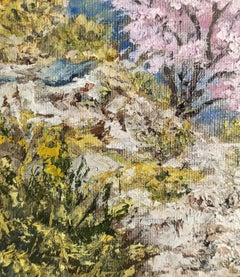 Mandorli in fiore - Spring Mountain Landscape