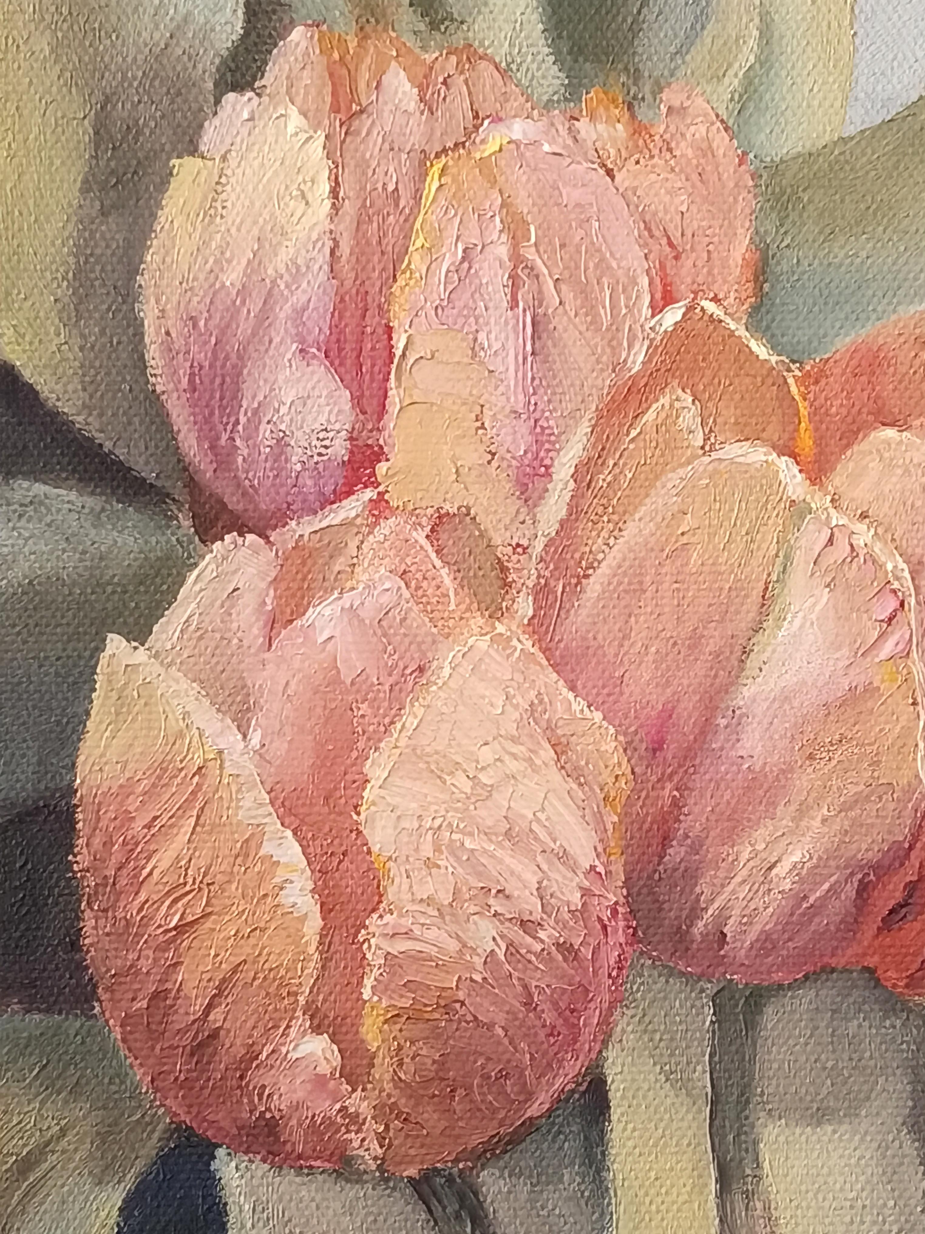 Feuer der Zärtlichkeit (Impressionismus), Painting, von Tamara Rozinskay (Makhotina)