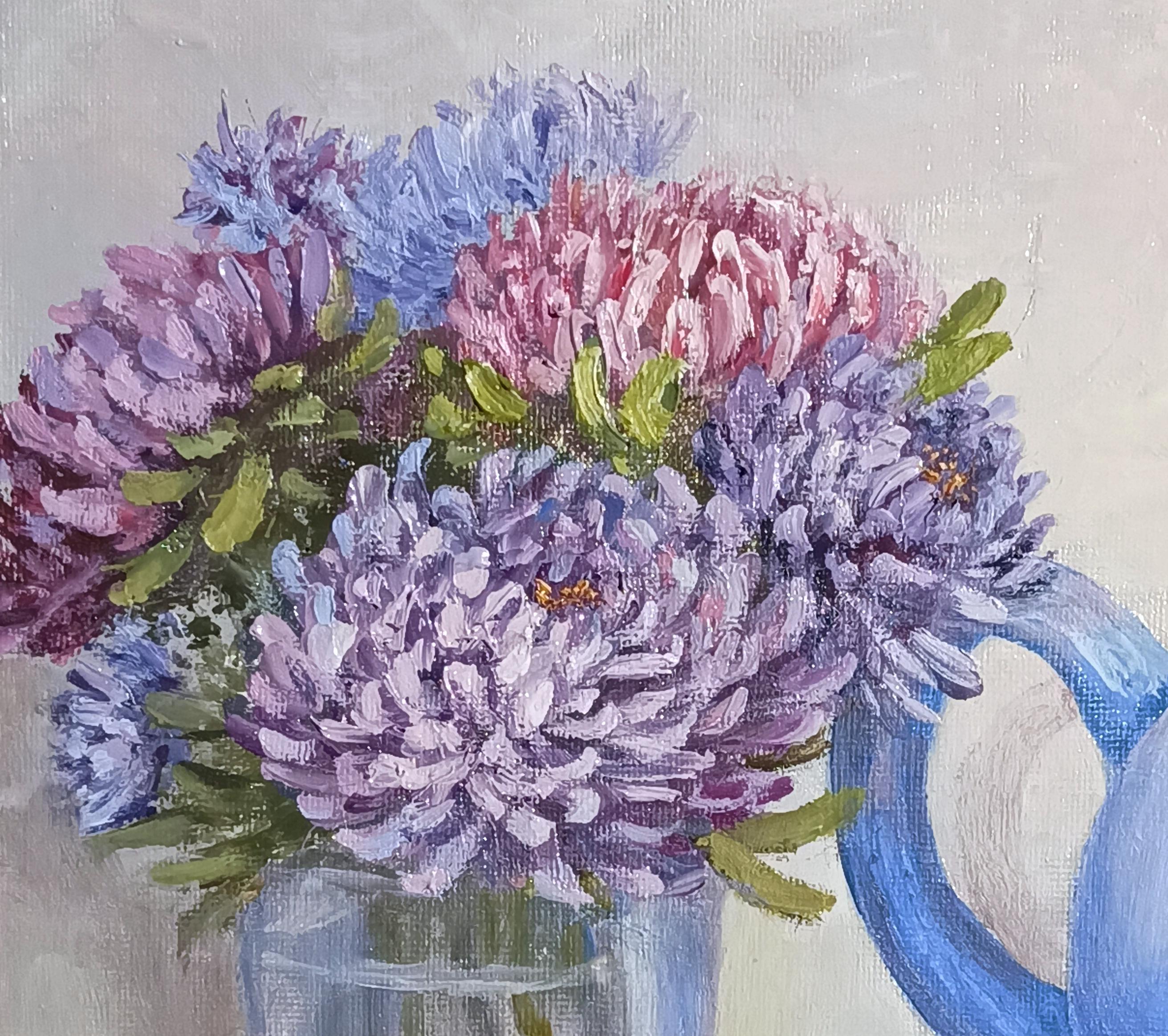 Wohlgeruch der Freundschaft (Impressionismus), Painting, von Tamara Rozinskay (Makhotina)