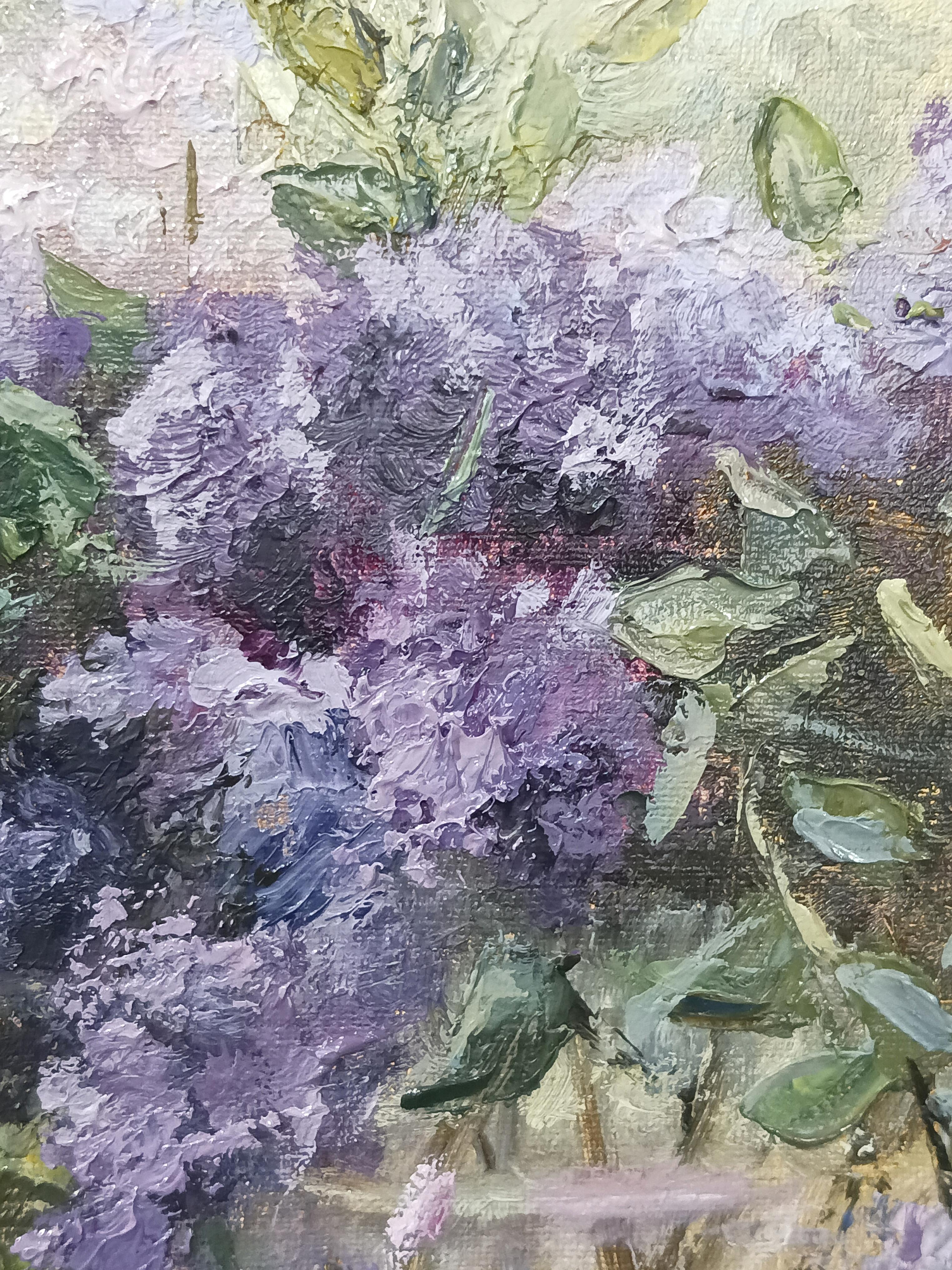 It's lilac time. Realistic Flower Still Life For Sale 2