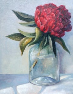 Un baiser de pivoine - Nature morte florale