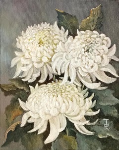 Flor de la prosperidad. Ramo de crisantemos
