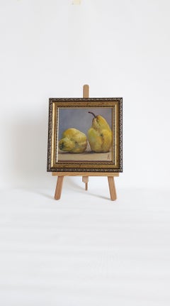 Yellow pears - Fruit Still Life OIl Painting