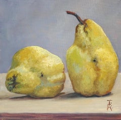 Yellow pears - Fruit Still Life OIl Painting