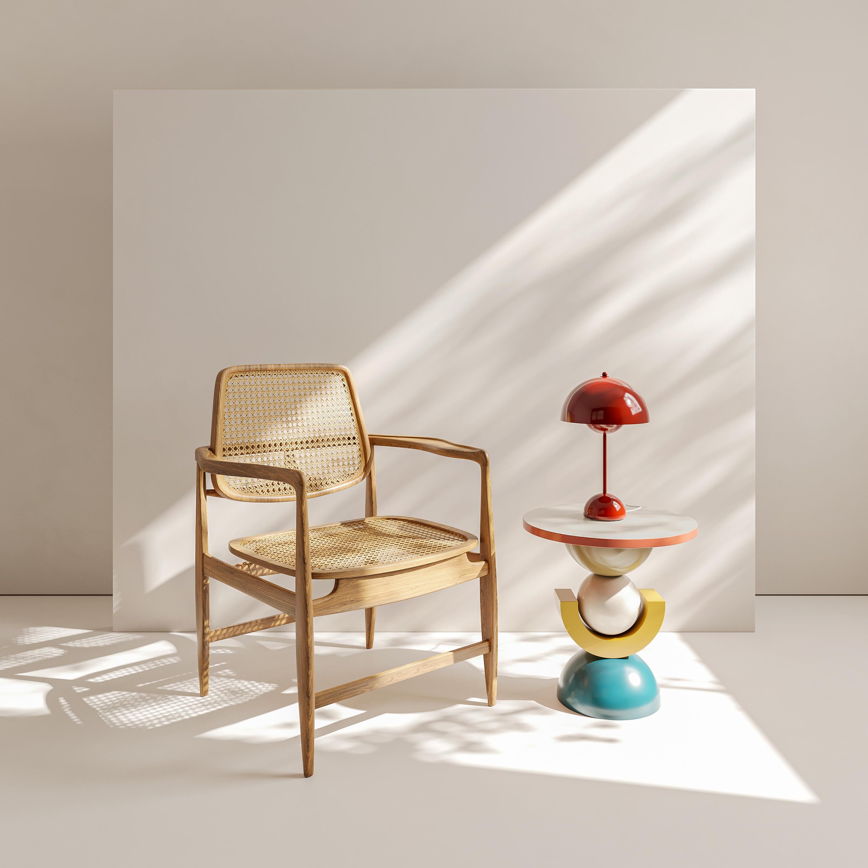 Contemporary Tamara Side Table For Sale