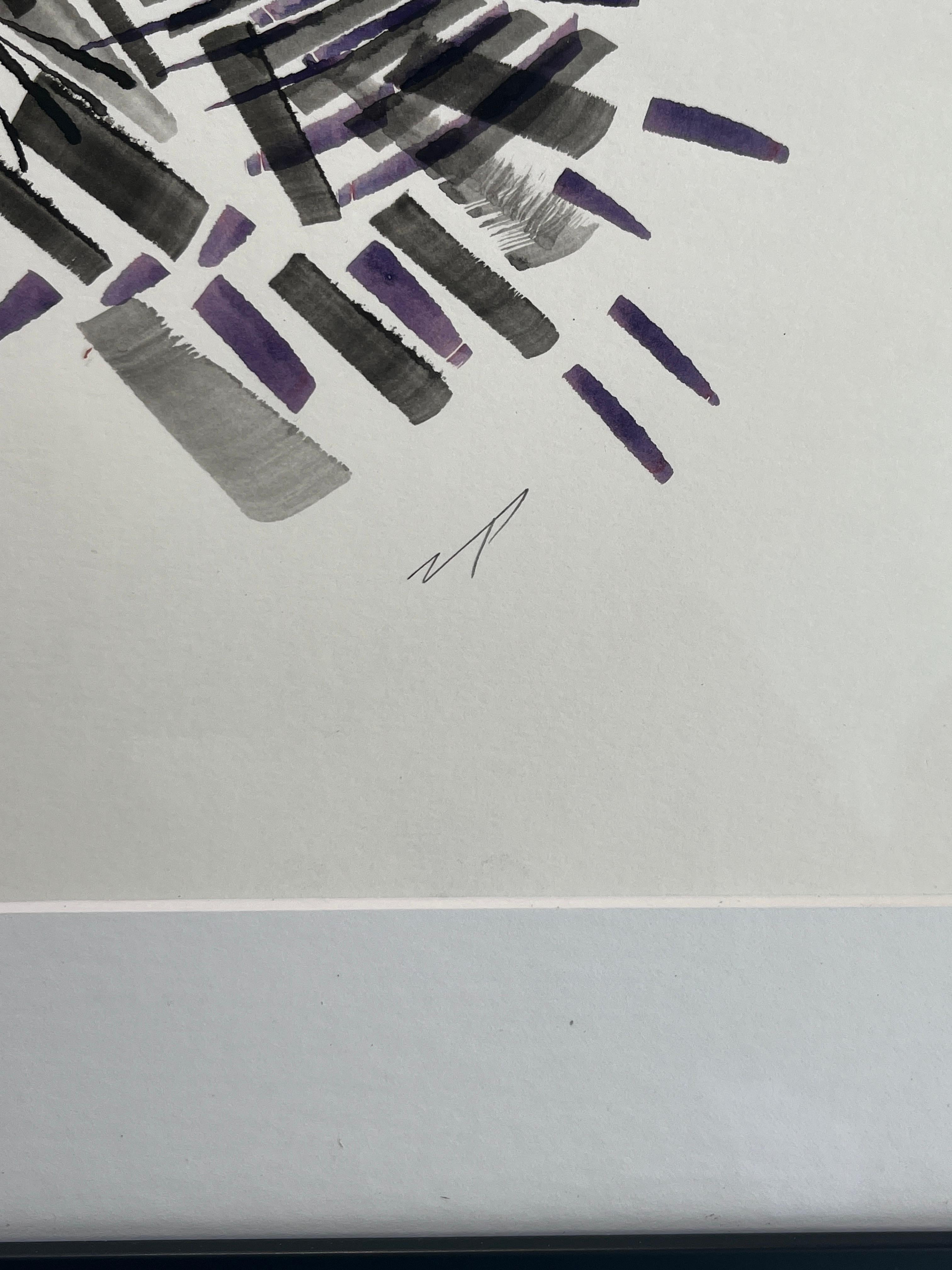 N. 18 Monocromo - Painting Astratto di Tamara Vermunt