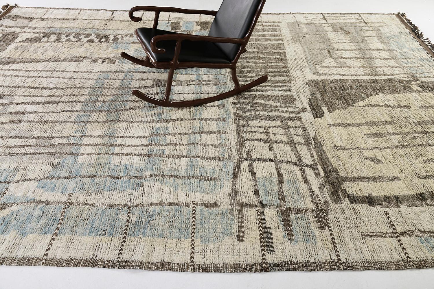 Centroasiatico Tamarix, Collezione Atlas, Stagioni di Mehraban Rugs in vendita