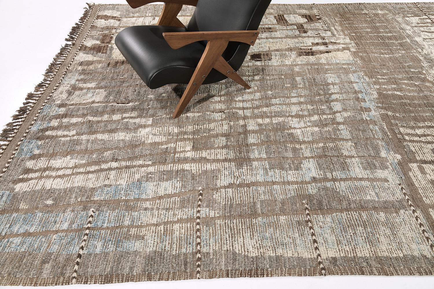 Hand-Woven Tamarix, Atlas Collection, Seasons by Mehraban Rugs For Sale
