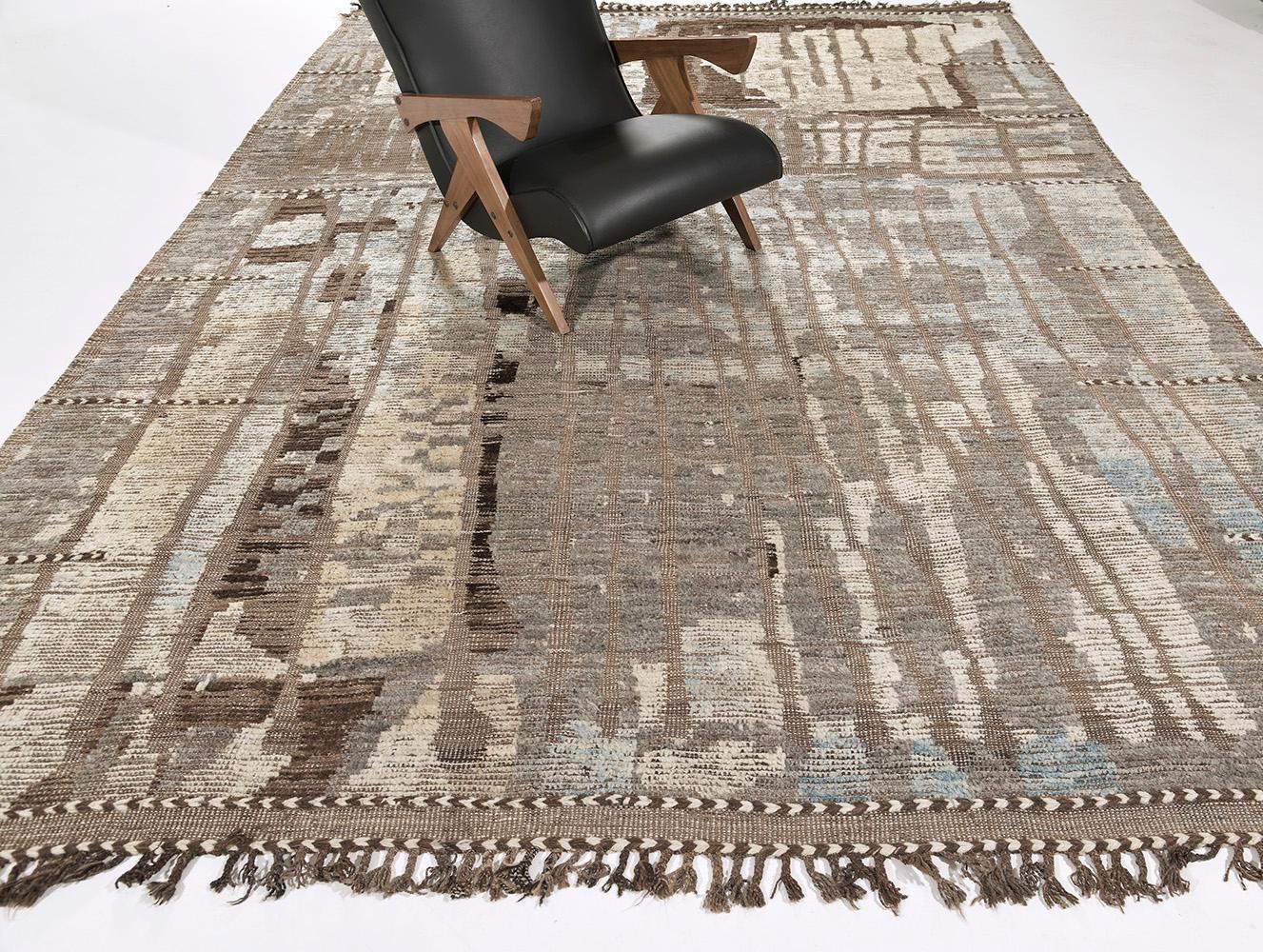 Contemporary Tamarix, Atlas Collection, Seasons by Mehraban Rugs For Sale