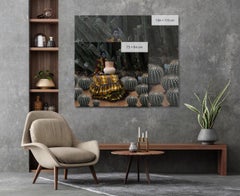 African Pot III by Tamary Kudita - Portrait photography, African women, cactus