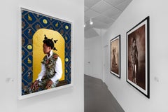 Hair Tales (Birds of Paradise) par Tamary Kudita - photographie de portrait, homme