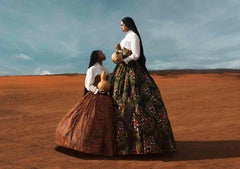 Roots II de Tamary Kudita, photographie de portrait de femmes africaines, esthétique, ciel