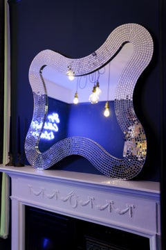 Tambalea Mosaic Mirror Hand Made in UK by Claire Nayman