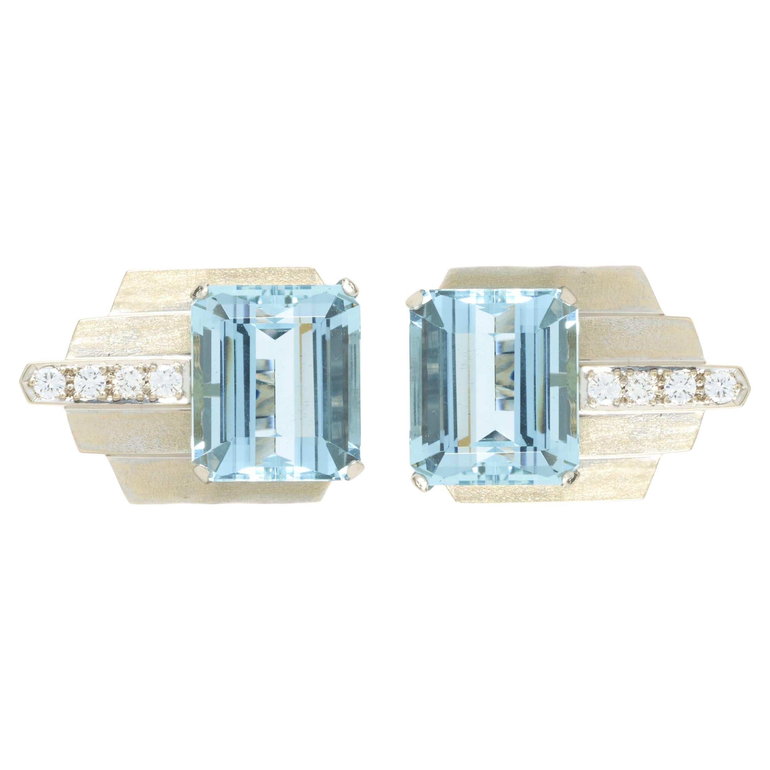 Tambetti 18 Karat Yellow Gold Citrine Clip-Ons Earrings For Sale at 1stDibs