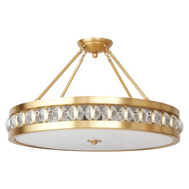 Set of Glass Rod Ceiling Fixtures. Sold Individually. For Sale at 1stDibs