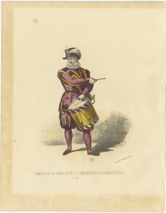 Tambour de la Garde Suisse (Drummer of the Swiss Guard), 1862