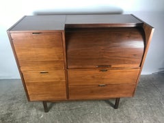 Tambour Door / Roll Top Desk- Workspace "Mainline" by Hooker