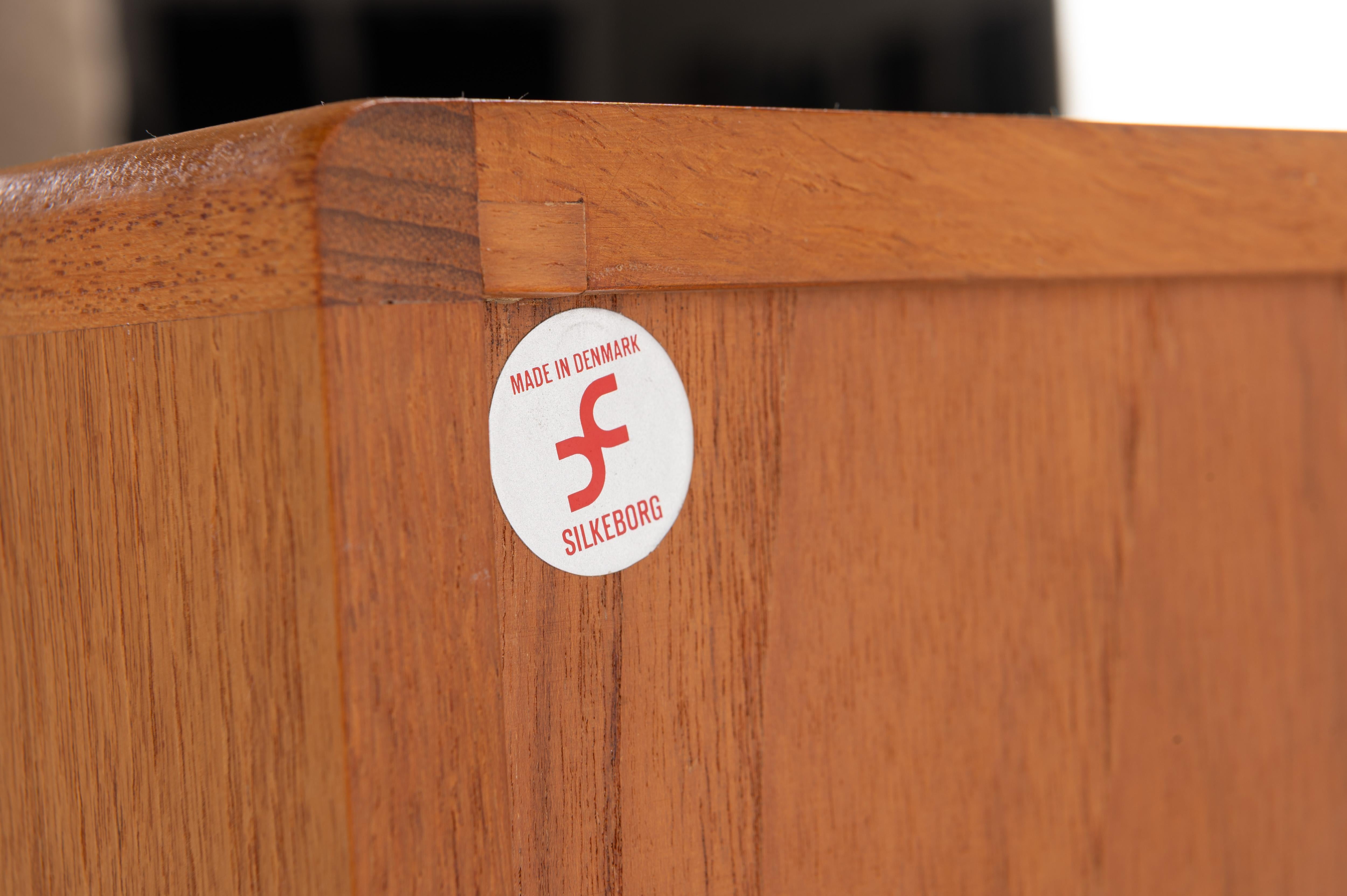 Tambour door sideboard by Johannes Andersen for C.F.C. Silkeborg, Denmark For Sale 5