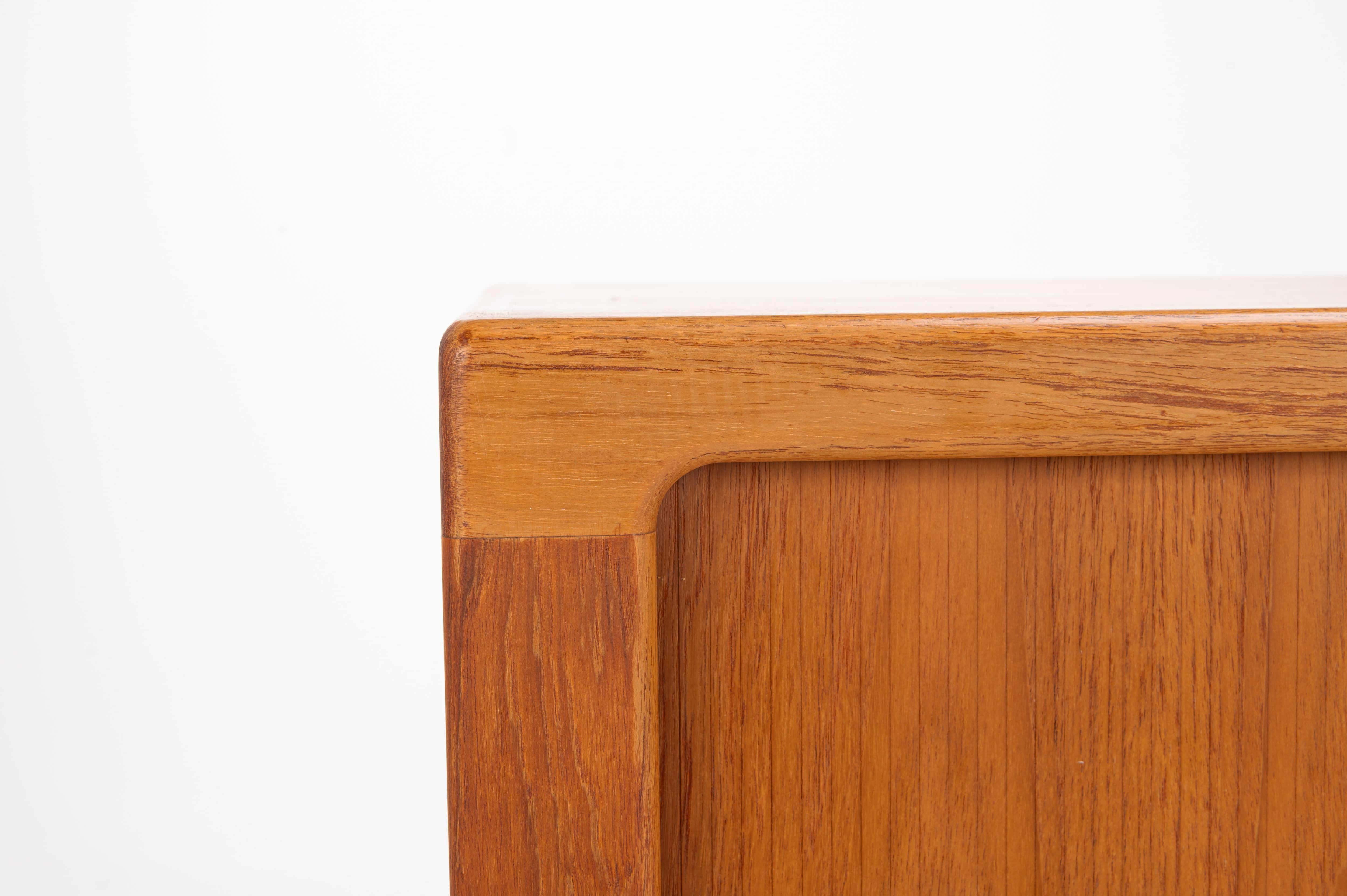Tambour door sideboard by Johannes Andersen for C.F.C. Silkeborg, Denmark For Sale 1