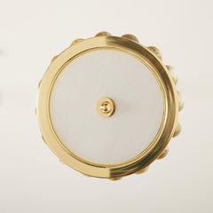 Tambour Flush Mount Light Fixture by David Duncan Studio