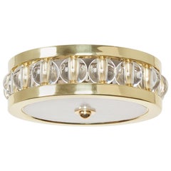 Tambour Flush Mount Light Fixture by David Duncan Studio