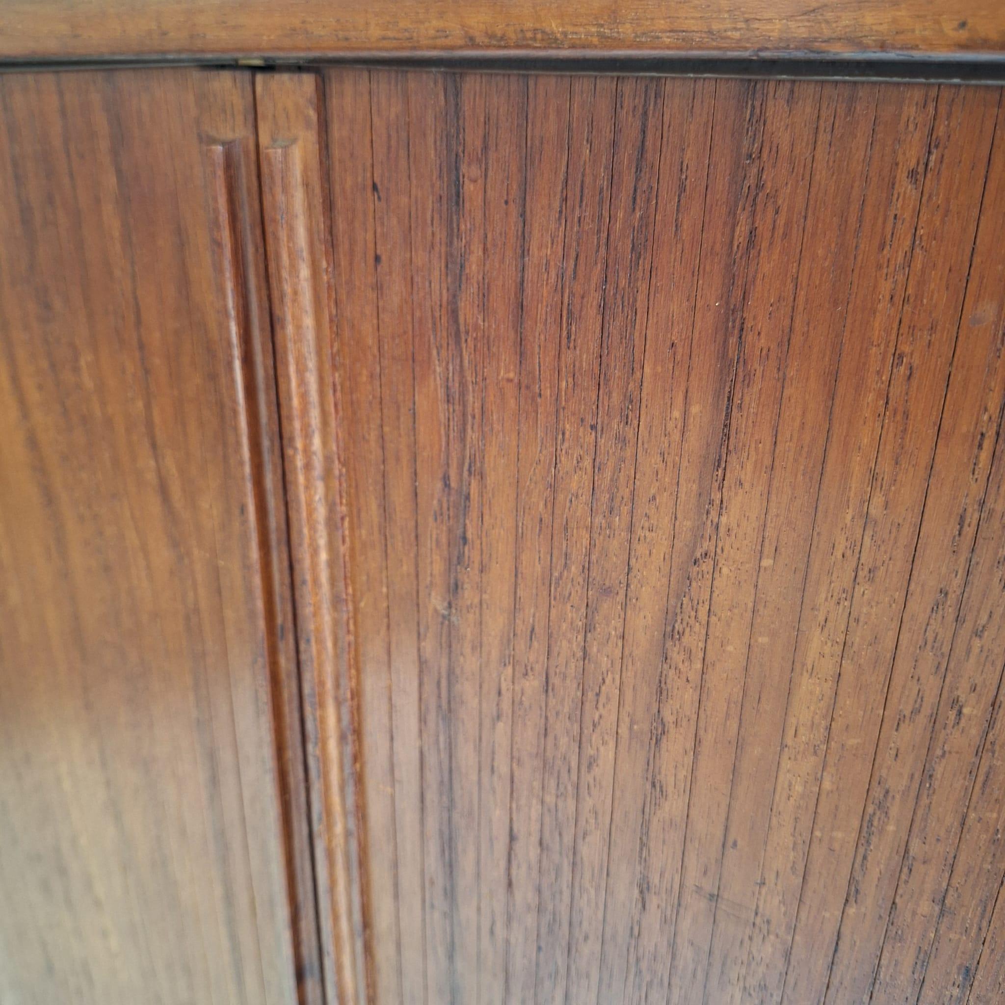 Armario de puertas correderas Tambour de Kai Kristiansen en venta 2