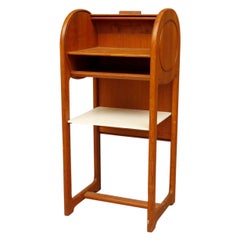 Tambour Top Telephone Table