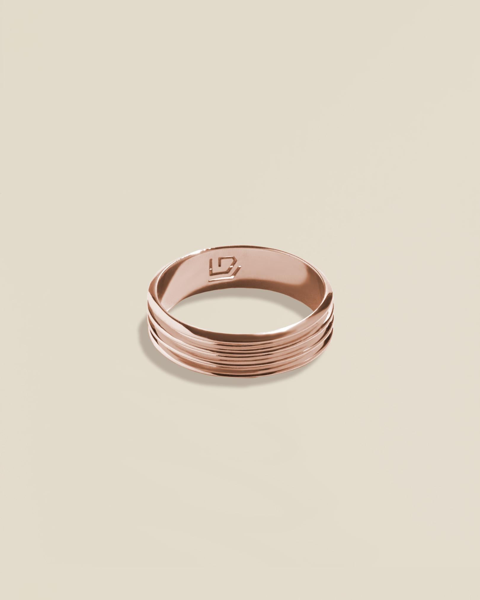 For Sale:  Tambourine Ring in Rose Gold 2