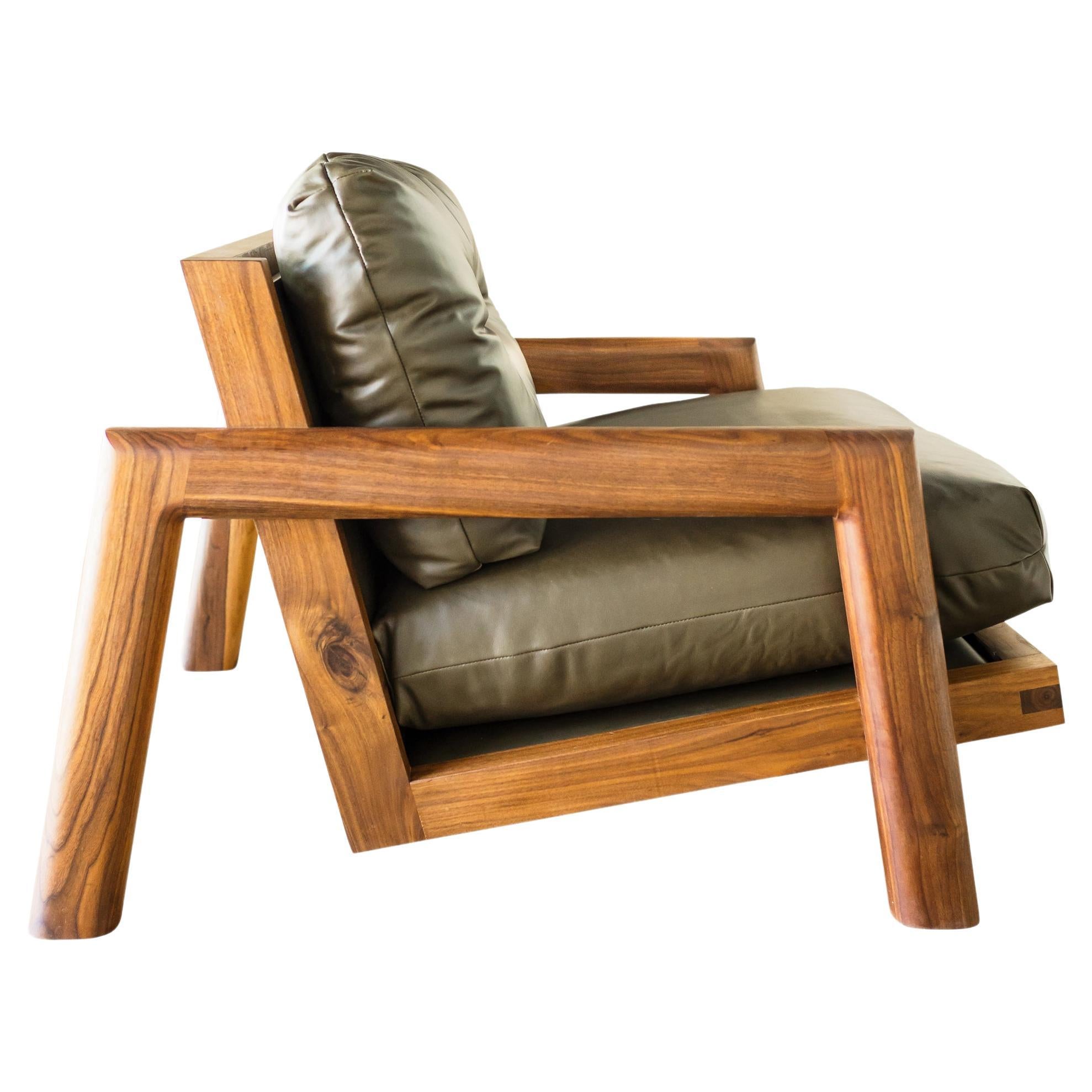 Contemporary TAMBU Lounge Chair For Sale