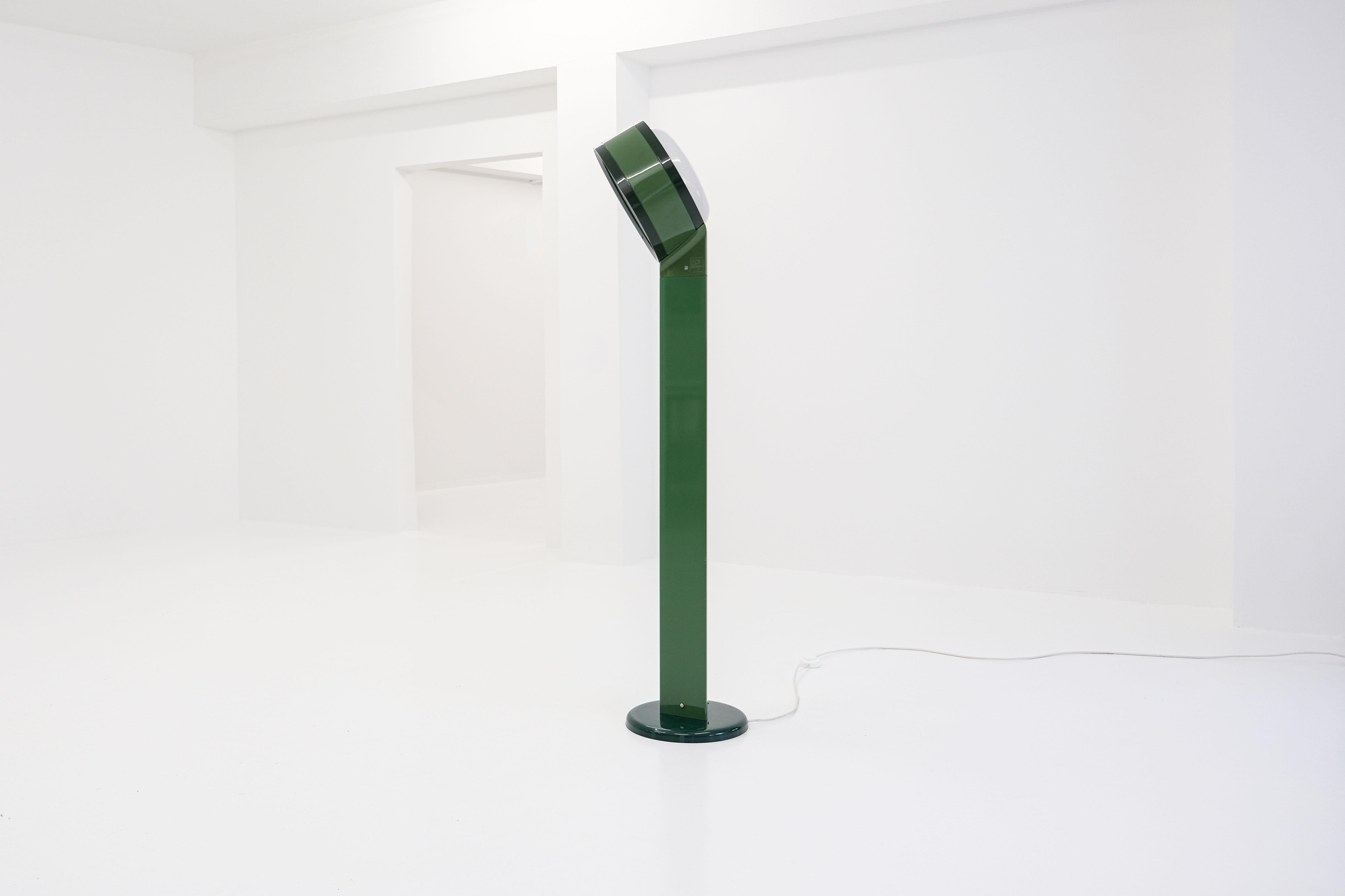 Mid-Century Modern Tamburo Floor Lamp by Afra & Tobia Scarpa for Flos for Inside and Outside Use