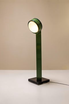 Tamburo Floor Lamp in Metal and Glass by Tobia Scarpa for Flos, Italy 1970s