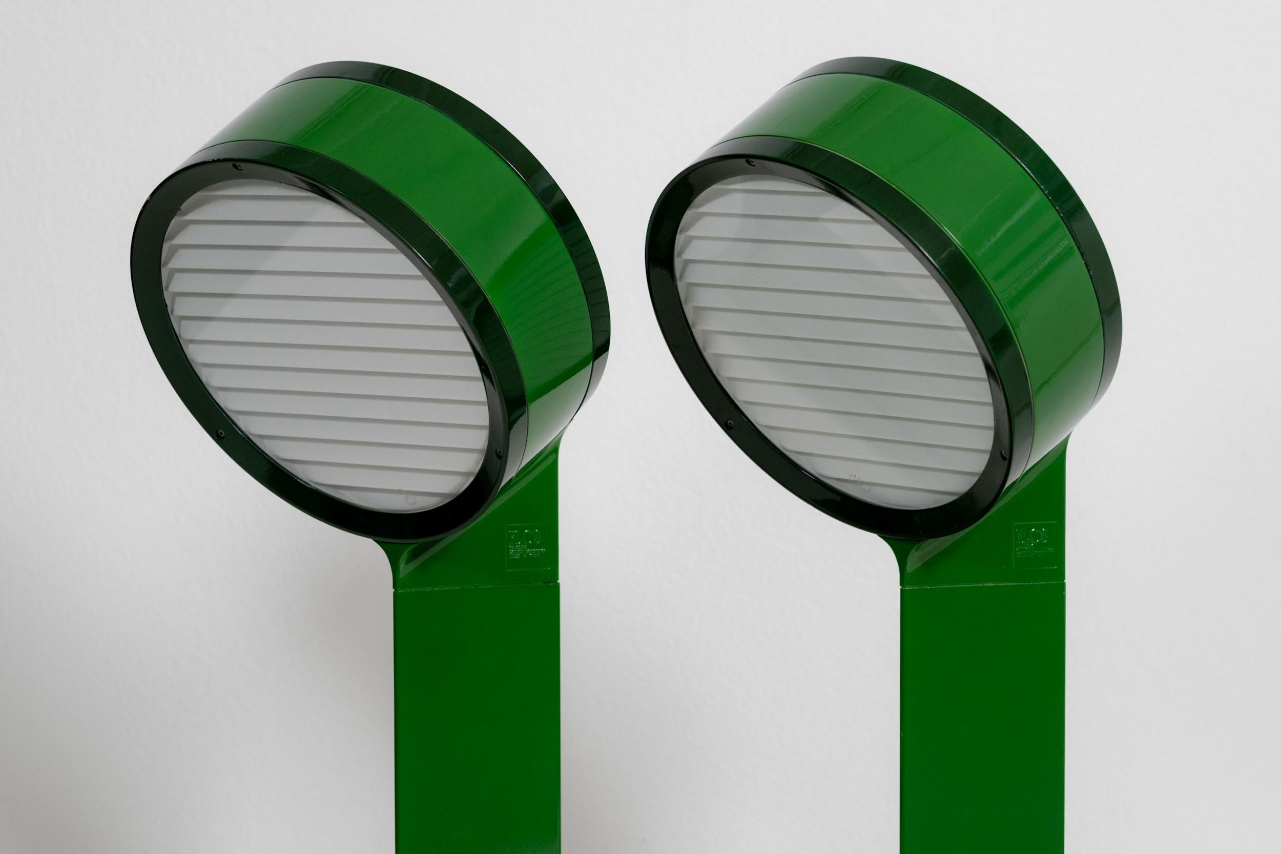 Mid-Century Modern Tamburo Garden Lights (2) For Sale