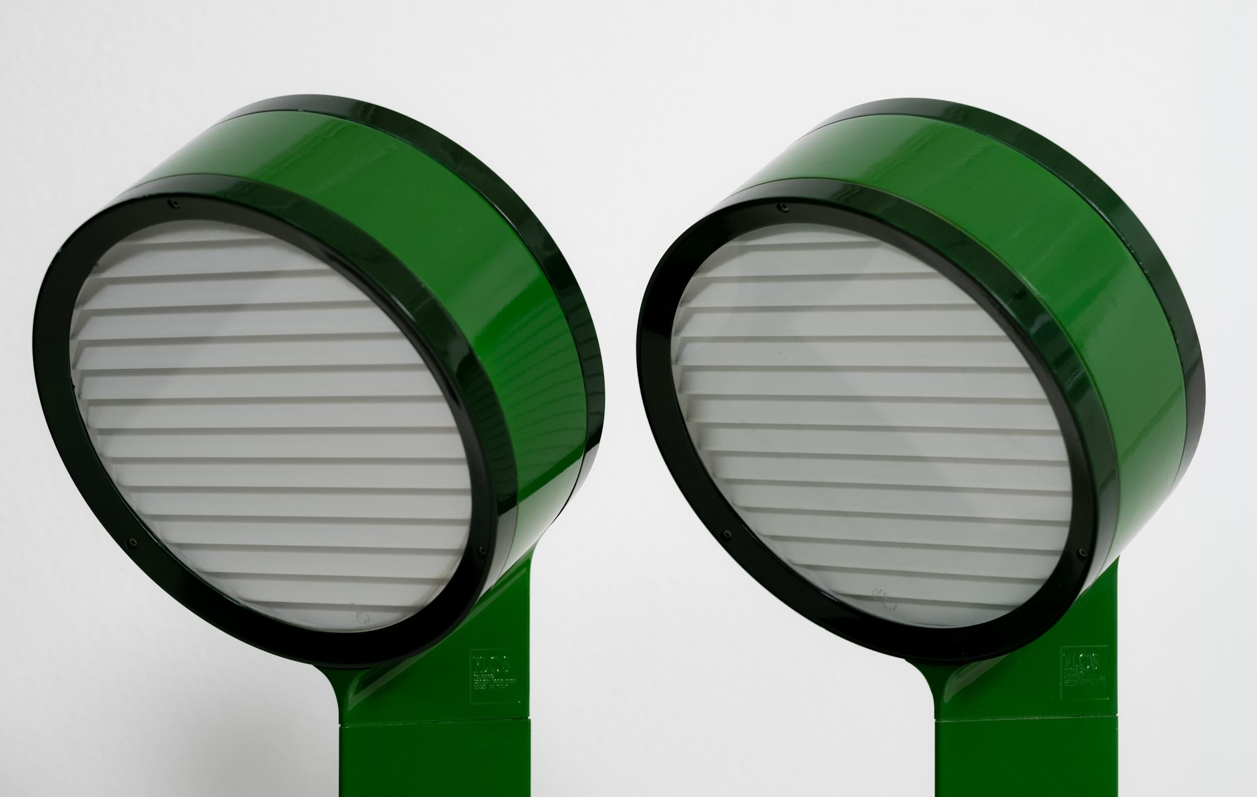 Italian Tamburo Garden Lights (2) For Sale