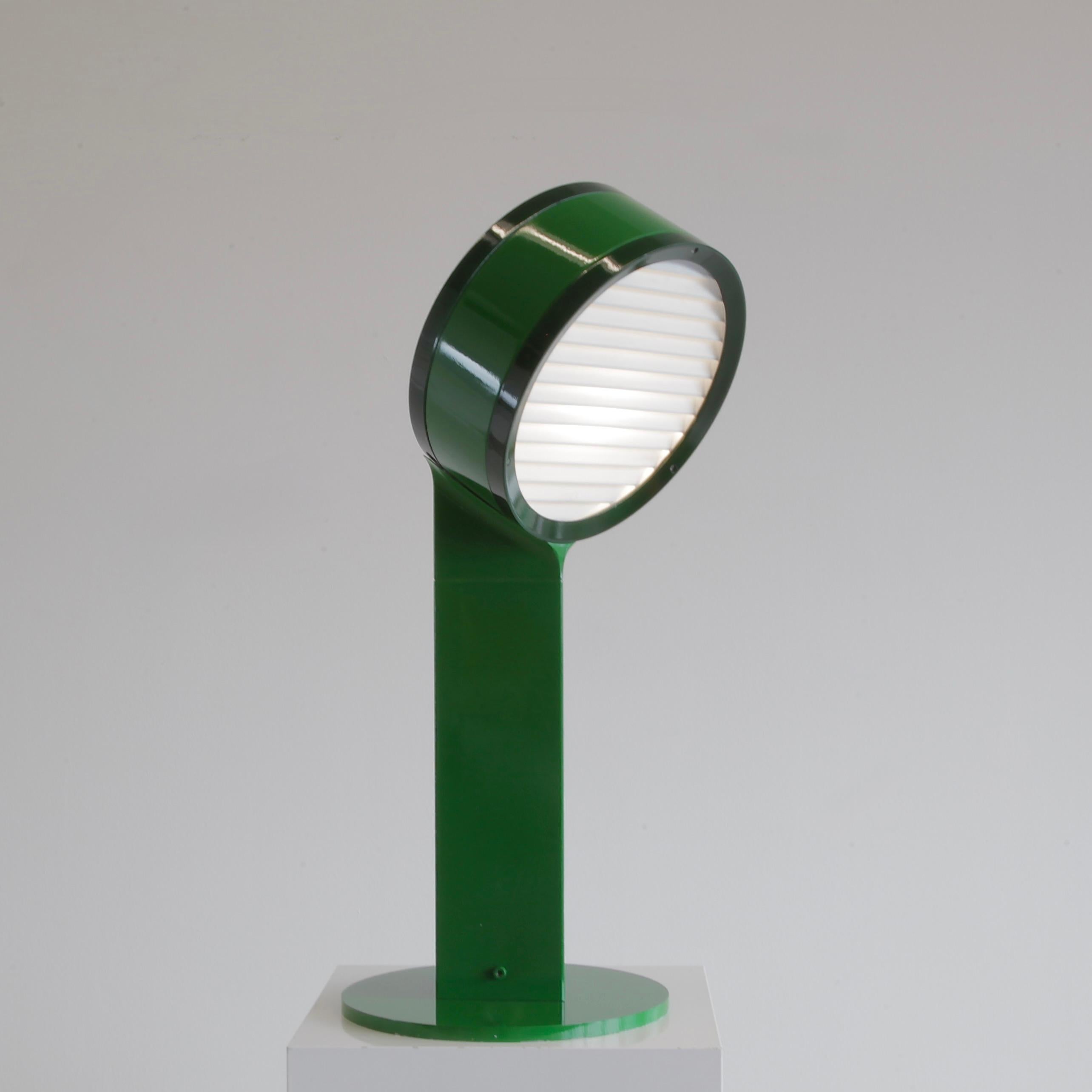 Late 20th Century TAMBURO Small Floor/ Table Lamp by Afra & Tobia SCARPA, 1973 For Sale