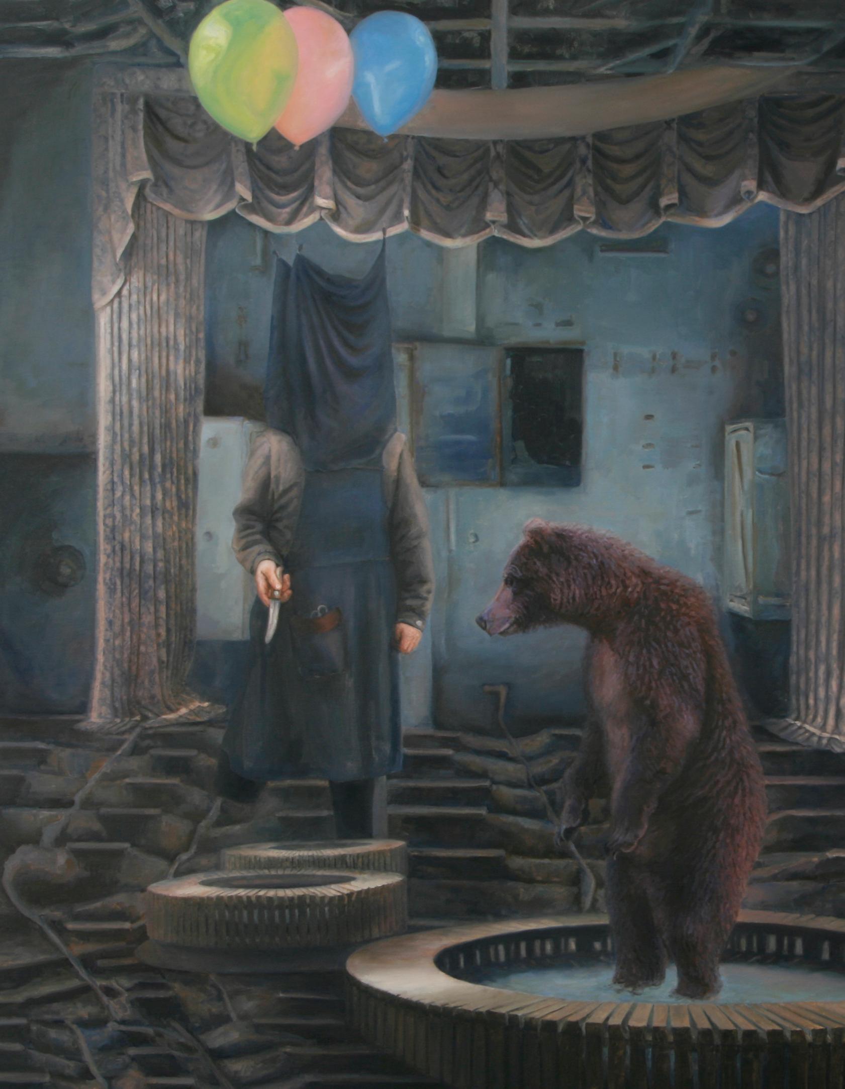 Terreno comune - Painting Contemporaneo di Tamera Avery