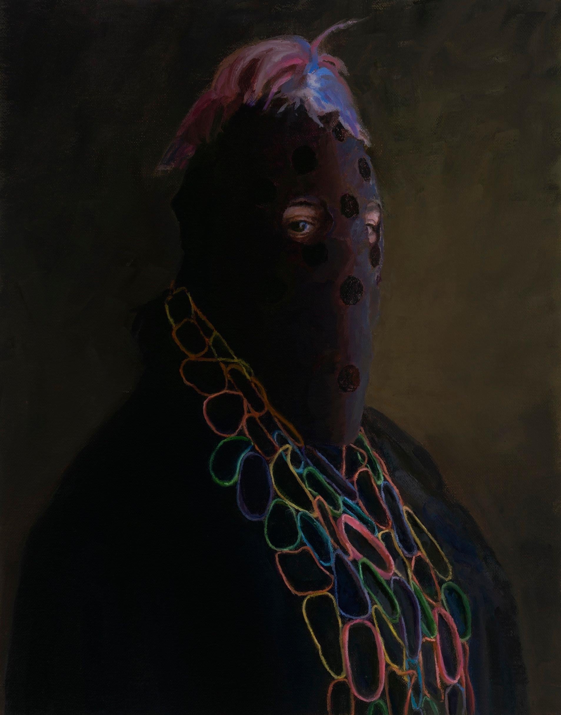 Figurative Painting di Tamera Avery - Che si appollaia nell'anima
