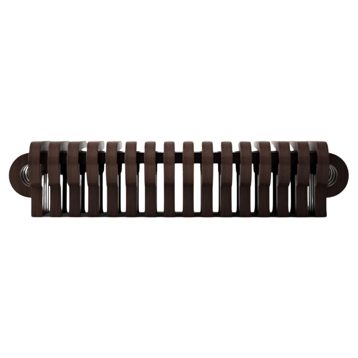 Tamga Wenge Bench by Tolga Sencer For Sale