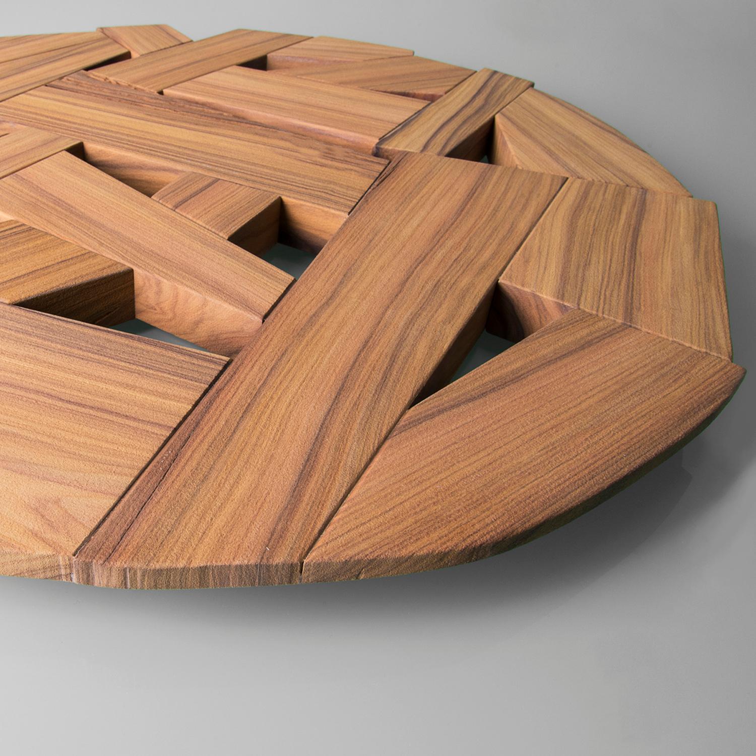 Centre de table Tamiso de Marco Zanuso Jr pour Fragile Edizioni, 2015 à Santos Wood en vente 6