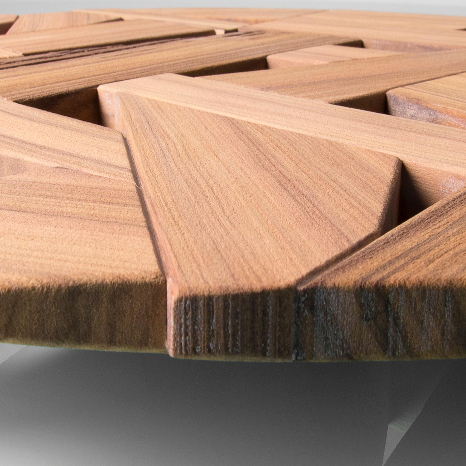 Centre de table Tamiso de Marco Zanuso Jr pour Fragile Edizioni, 2015 à Santos Wood Neuf - En vente à Milano, Lombardia