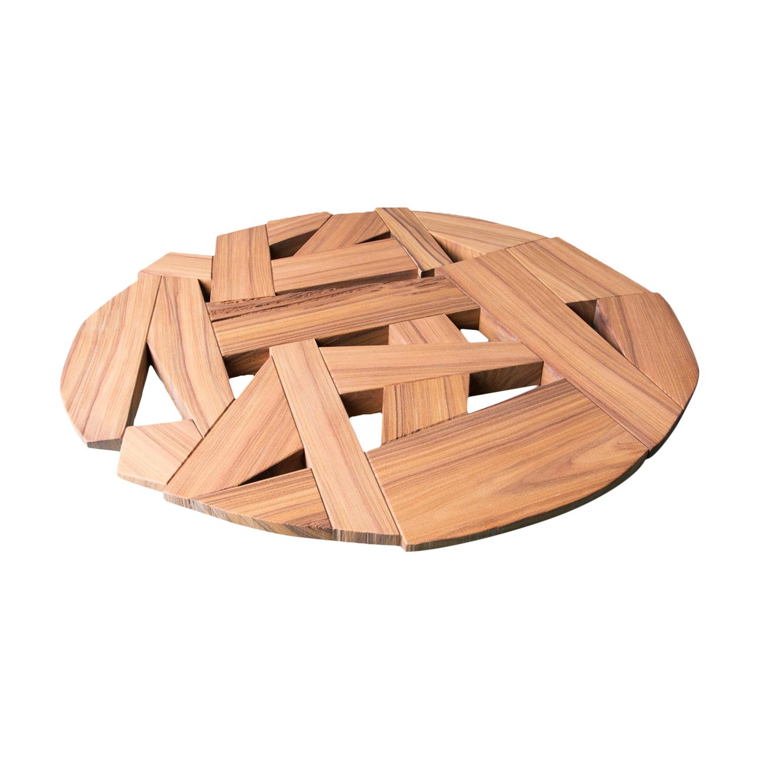 "Tamiso" Centerpiece by Marco Zanuso Jr for Fragile Edizioni 2015 in Santos Wood For Sale