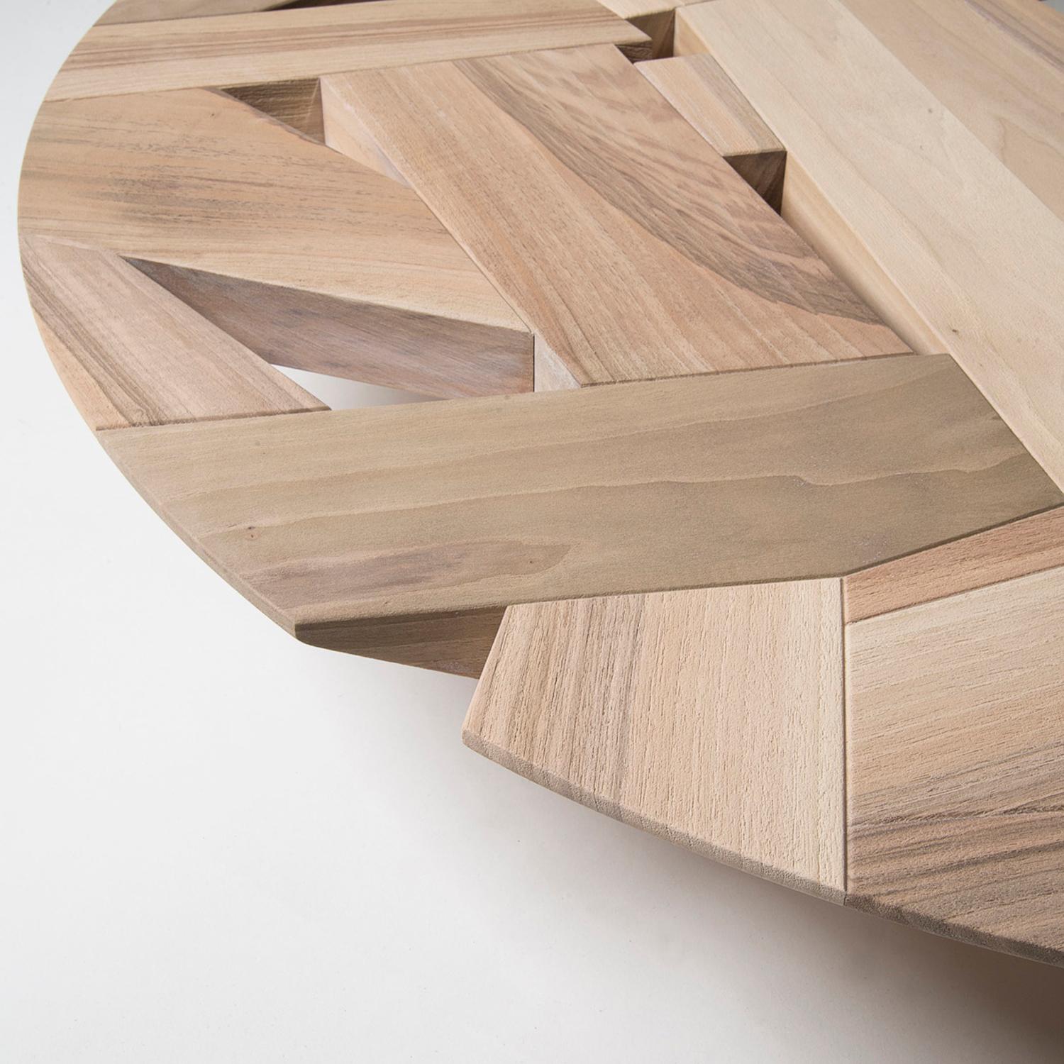 Table basse Tamiso de Marco Zanuso Jr pour Fragile Edizioni, 2015, noyer massif Neuf - En vente à Milano, Lombardia