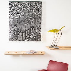 "Tamiso" Pair of Consoles by Marco Zanuso Jr for Fragile Edizioni, 2015 in Cedar