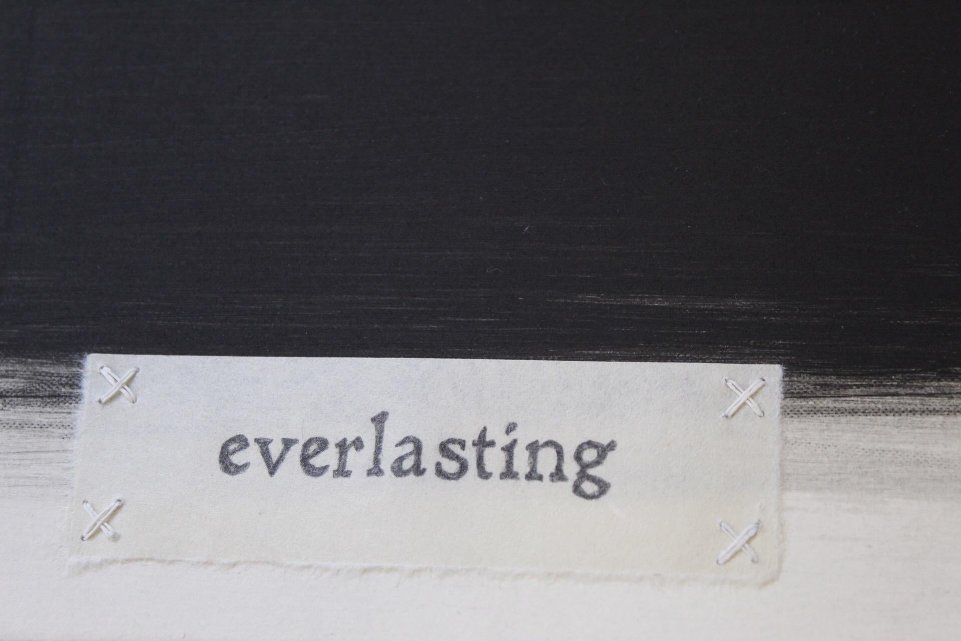 Everlasting and The End  - Gray Animal Print by Tammy Mackay