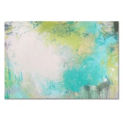 'Marinate With Me' Original Wrapped Canvas Abstract Painting by Tammy Keller