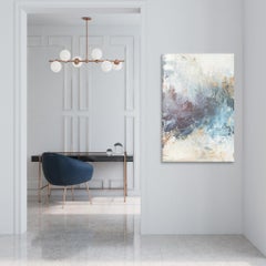 'Prairie Grass' Original Wrapped Canvas Abstract Painting by Tammy Keller