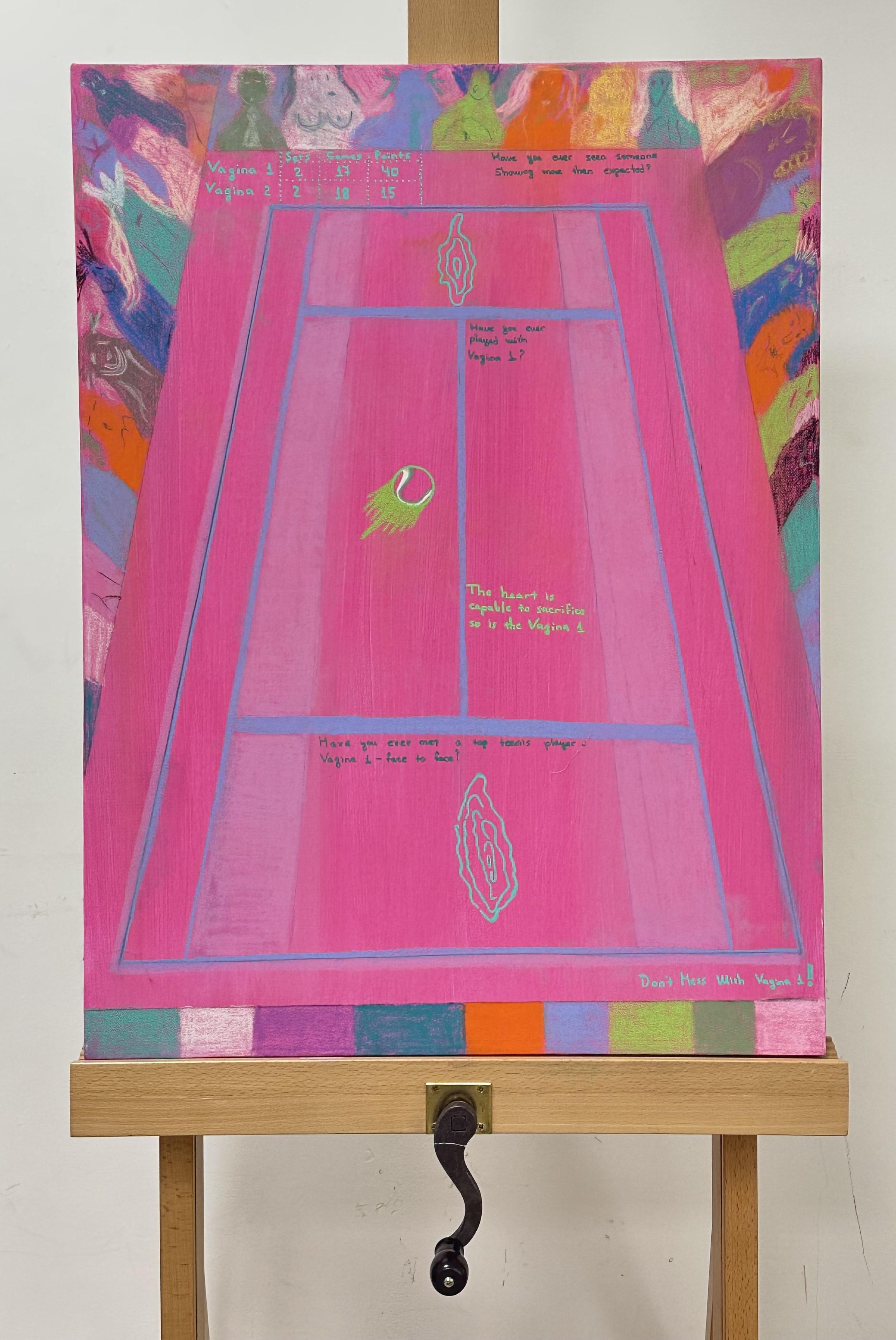 Arte contemporanea georgiana di Tamta Chachanidze - Don't' Mess with Vagina 1 in vendita 2