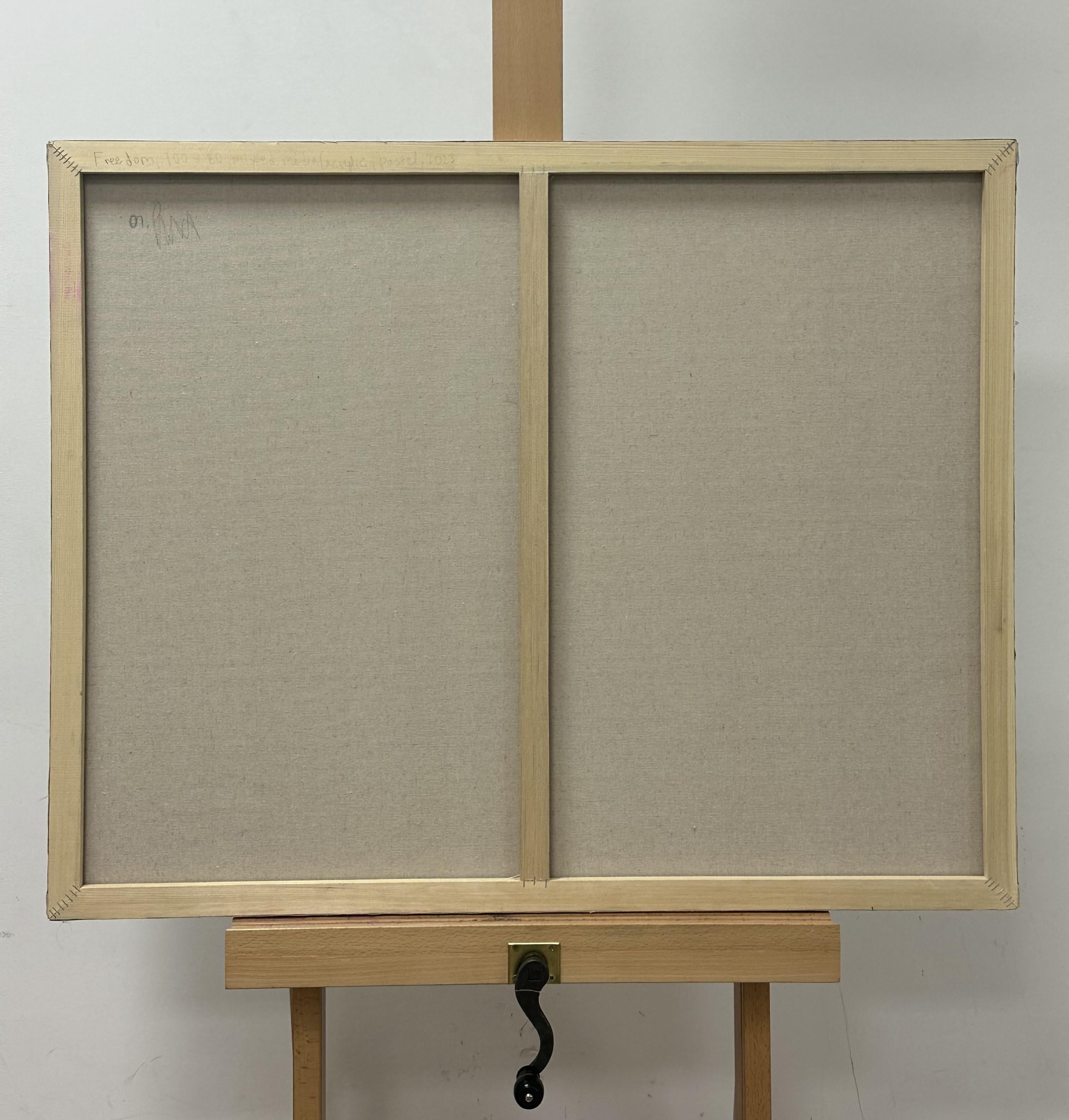 Georgianische zeitgenössische Kunst von Tamta Chachanidze – Freedom im Angebot 3