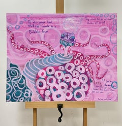 Georgianische zeitgenössische Kunst von Tamta Chachanidze – Geräusch von Blasen Gummi