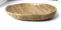 Tan And Cream Onyx Bowl, Indonesia, Contemporary