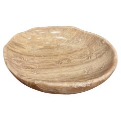 Onyx-Schale braun und cremefarben, Indonesien, Contemporary